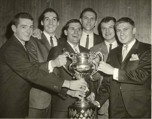 Bob with Allan Cup 